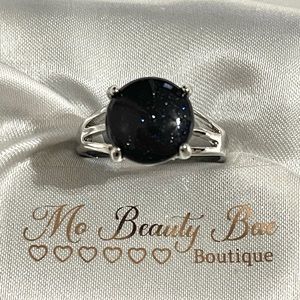 Blue Sandstone Ring